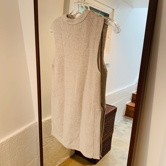 Aritzia Wilfred Palmier Sleeveless Sweater Tunic - Picture 5 of 8